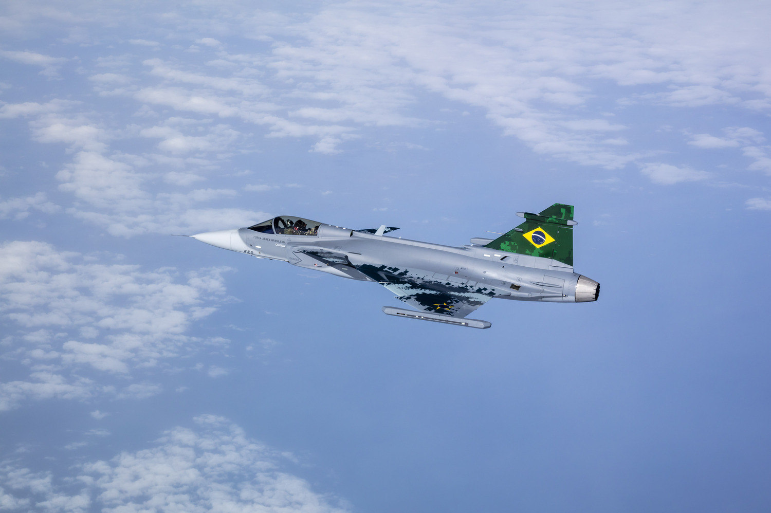 O grippen é uma aeronave multimissão Reprodução