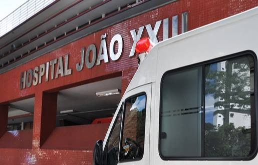  A área foi isolada e a assistência técnica foi acionada para a manutenção  Reprodução/Hospital João XXIII