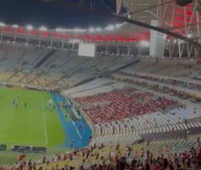 Flamengo e a Prefeitura do Rio de Janeiro ainda não se posicionaram sobre a decisão Foto: Reprodução/Redes Sociais 