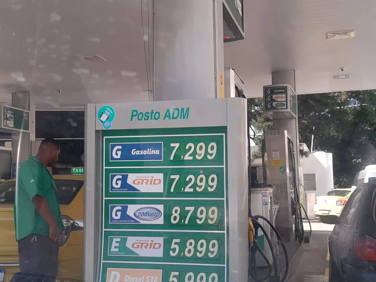 Aumento de preço da gasolina, díesel e gás de cozinha