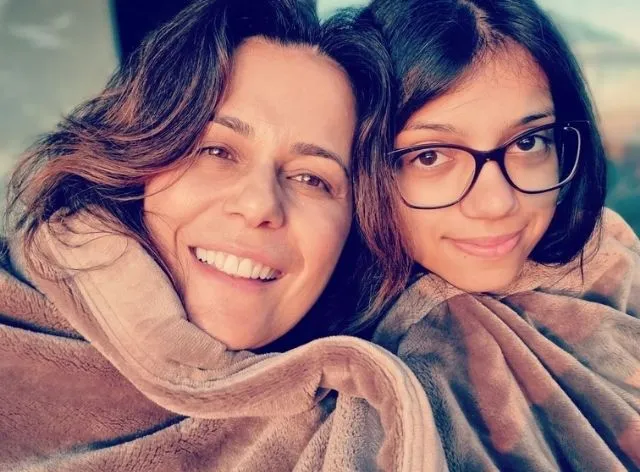 Adriana Araújo e a filha, Giovanna