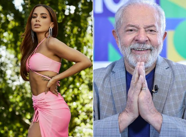 Anitta declara apoio a Lula Reprodução/Instagram