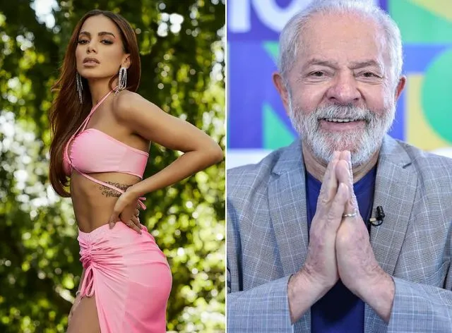 Anitta declara apoio a Lula