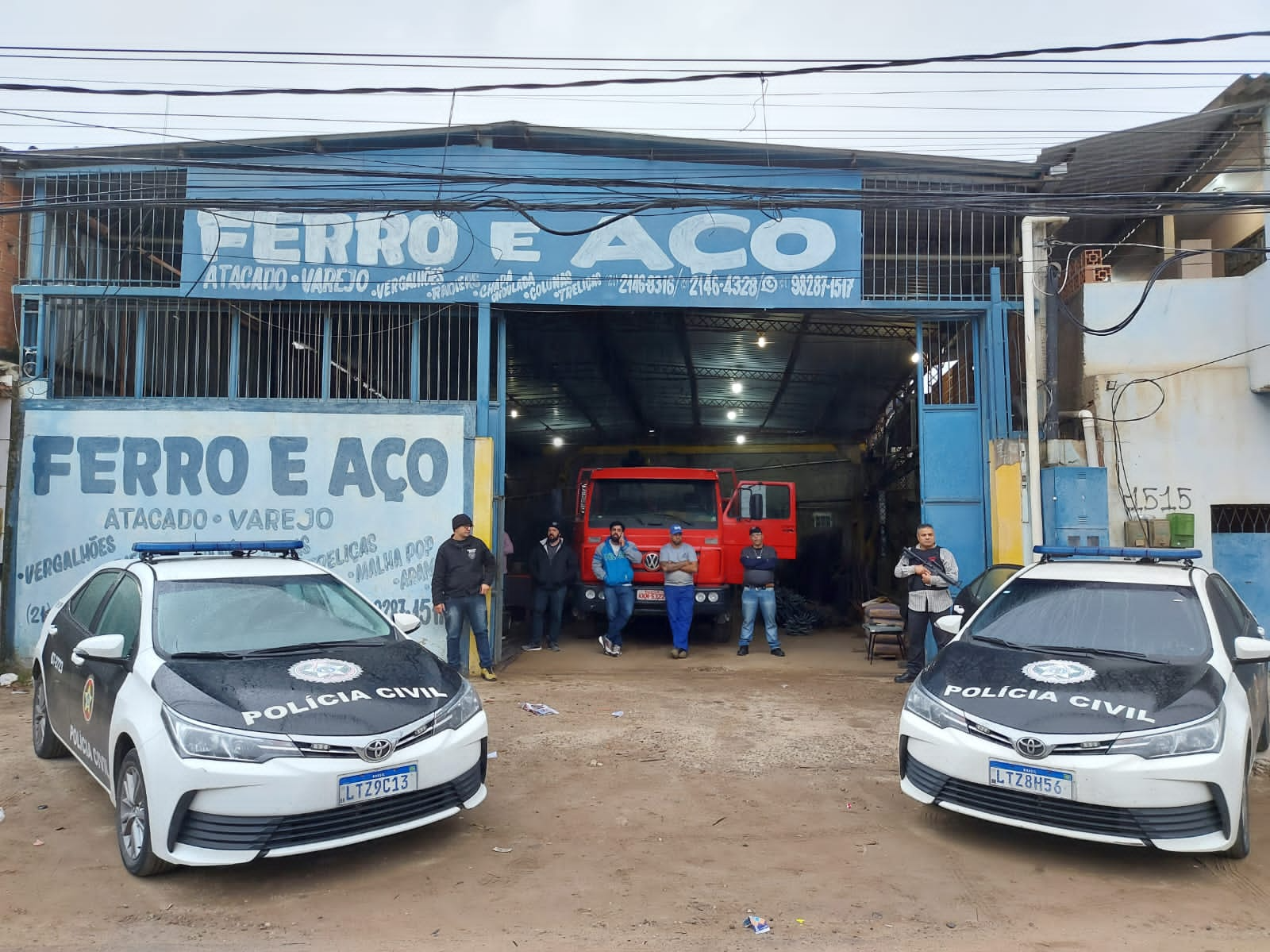 Operação aconteceu na manhã de hoje (14) Divulgação/Polícia Civil