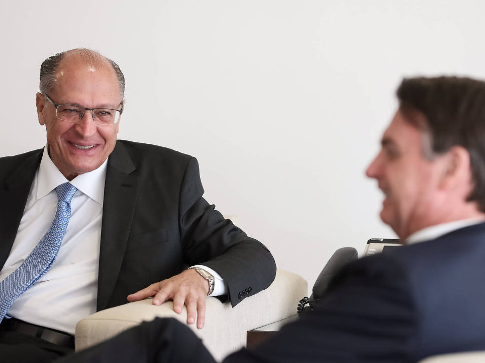 Geraldo Alckmin e Jair Bolsonaro lideram pesquisas de intenção de votos para governador de SP e presidente da República Mauro Corrêa/PR