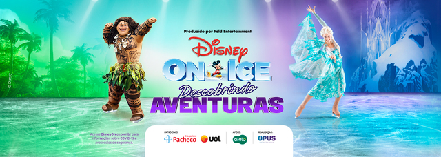 Após dois anos, Disney On Ice volta ao Maracanãzinho a partir desta quarta (22) Divulgação/ Disney On Ice