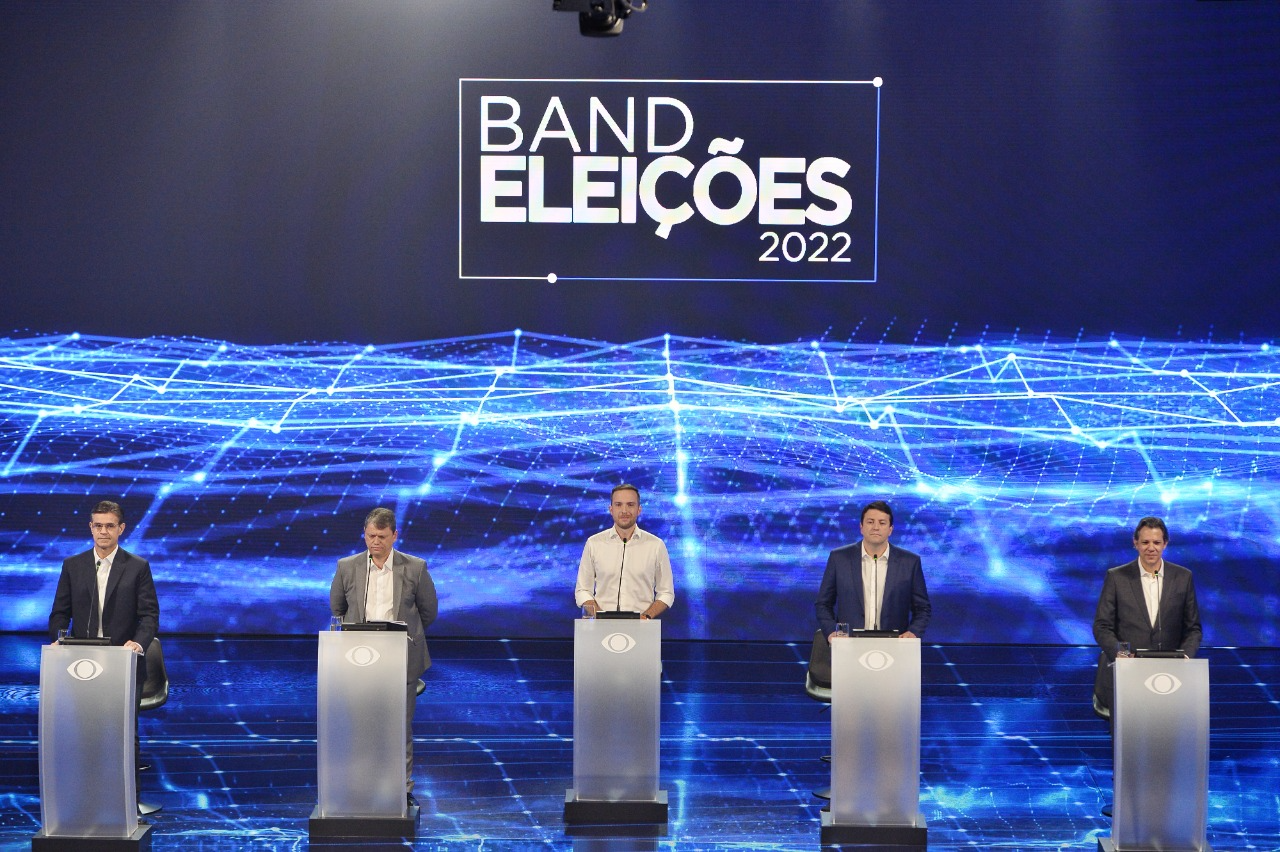 Debate da Band ao governo de São Paulo marca início da apresentação de propostas