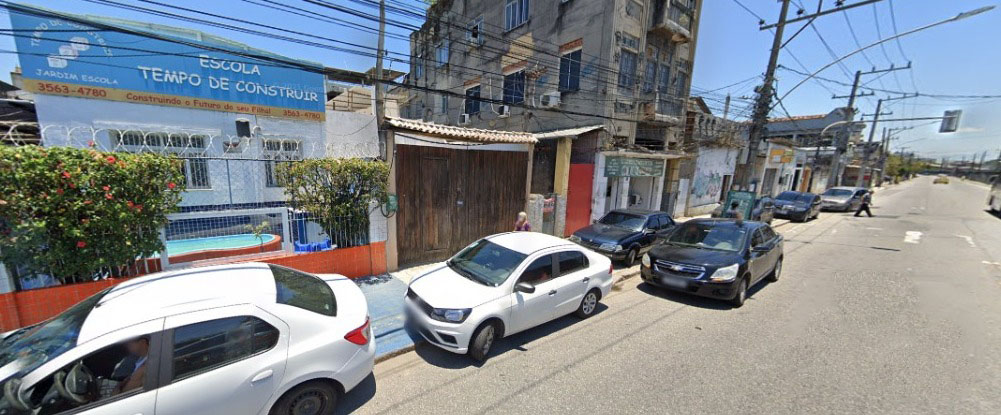 Furto de cabos deixa casas e escola sem luz na Zona Norte do Rio Reprodução/Google Street View