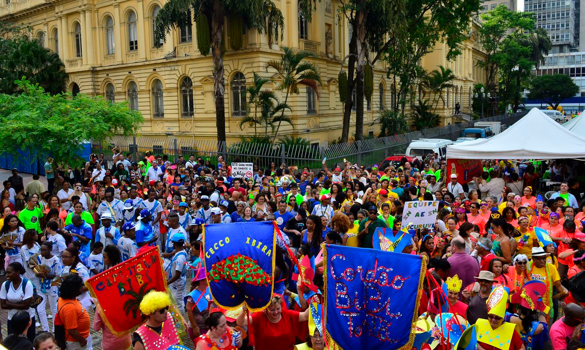 50 blocos devem desfilar no feriado prolongado de Tiradentes.  Foto: Rovena Rosa/Agência Brasil