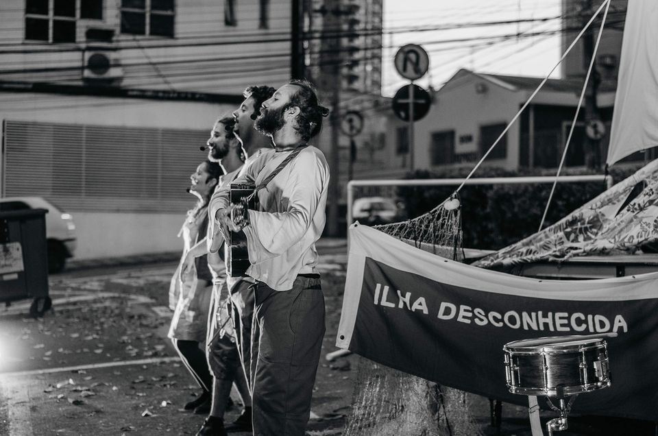 O espetáculo “Contos para enganar a Morte”, do grupo A Cia do Náufragos de Campinas Divulgação