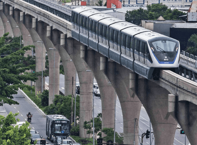 Metrô de SP vai construir monotrilho na República Dominicana Divulgação