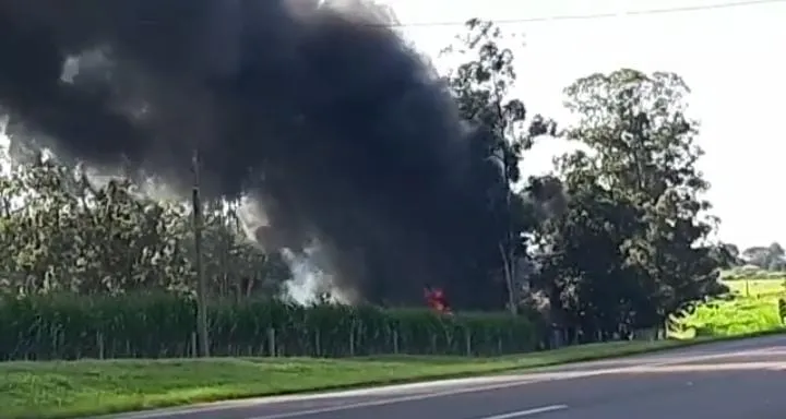 As causas do incêndio não foram divulgadas