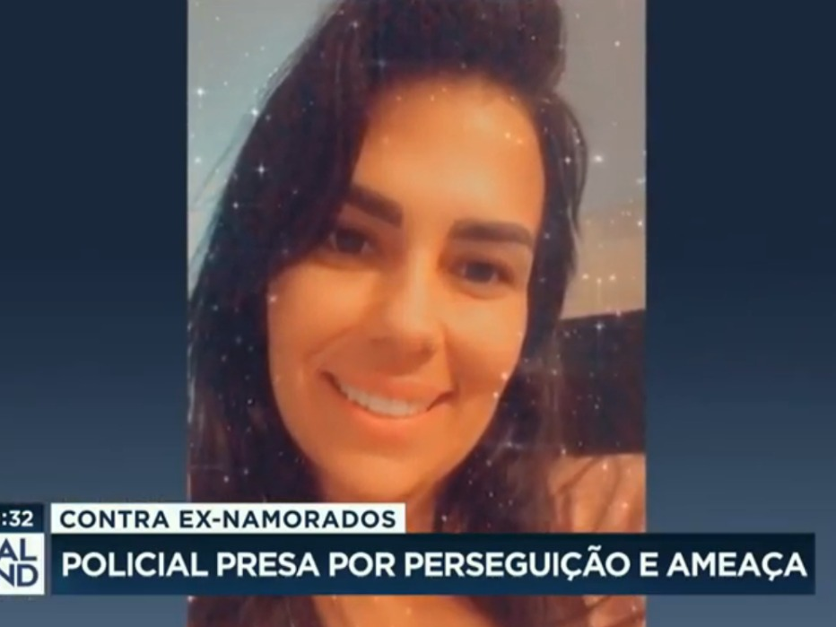 Rafaele Luciene Motta Ferreira ameaçava até equipes que investigavam denúncias Reprodução TV