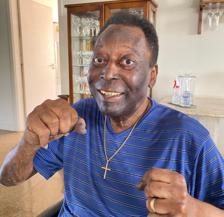 Ex-jogador Pelé volta a ser internado em São Paulo. Foto: reprodução/Twitter