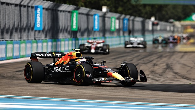 Sergio Pérez no GP de Miami de 2022 Red Bull