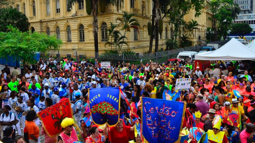 Carnaval de rua em SP Agência Brasil