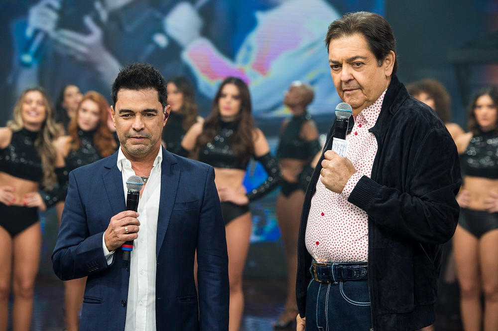 Faustão e Zezé são amigos de Julio Iglesias Renato Pizzutto