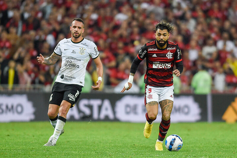 Flamengo x Corinthians no jogo do dia 9 de agosto deste ano Marcelo Cortes / Flamengo