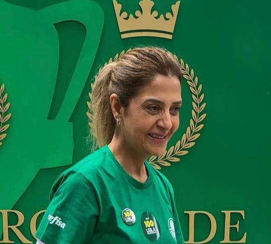 Leila Pereira é eleita presidente do Palmeiras para os próximos três anos. Foto: Fabio Menotti/Divulgação