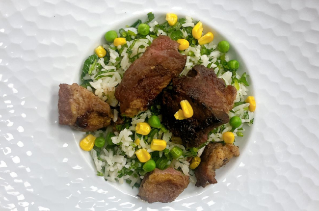 Becks – Swift  Receita de arroz com alho, Receitas leves, Receitas de carne