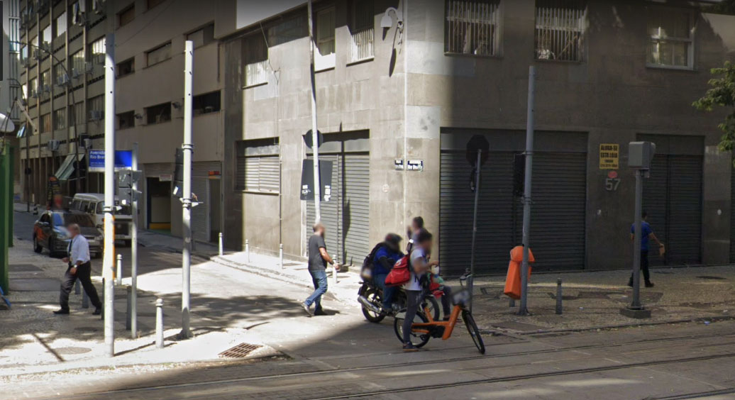 Caso aconteceu na Avenida Rio Branco, esquina com a Rua Teófilo Otoni Google Maps