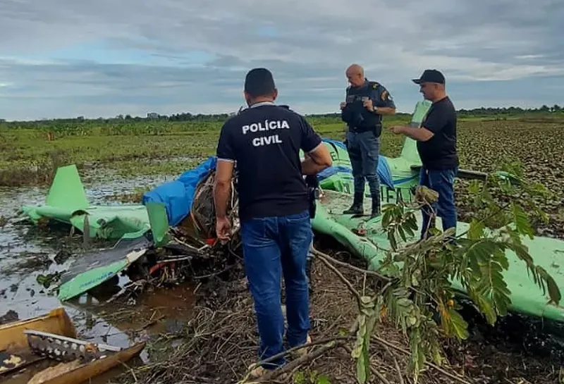 Avião cai no interior do Maranhão