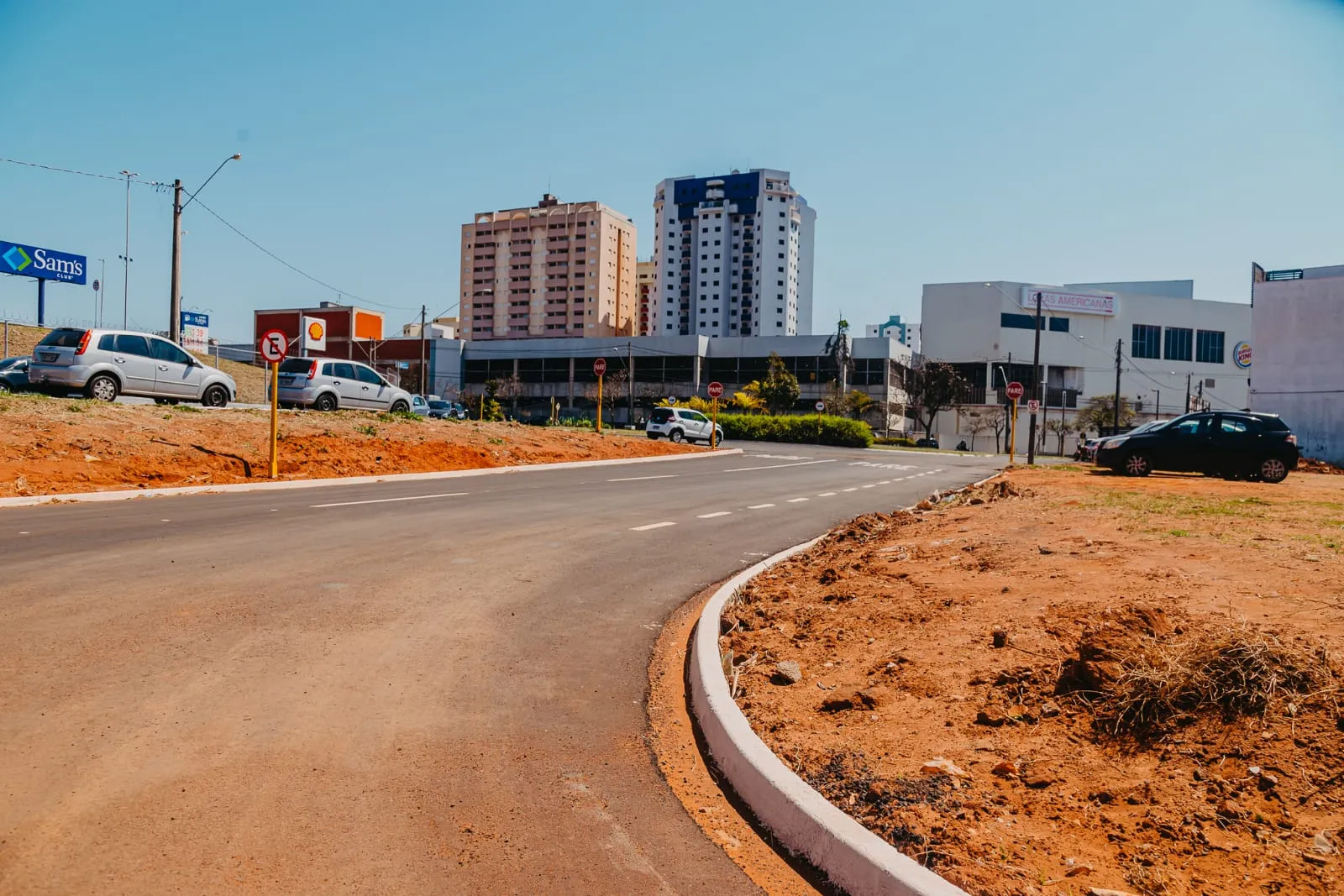 O trecho passa pela avenida Chaim Mauad 