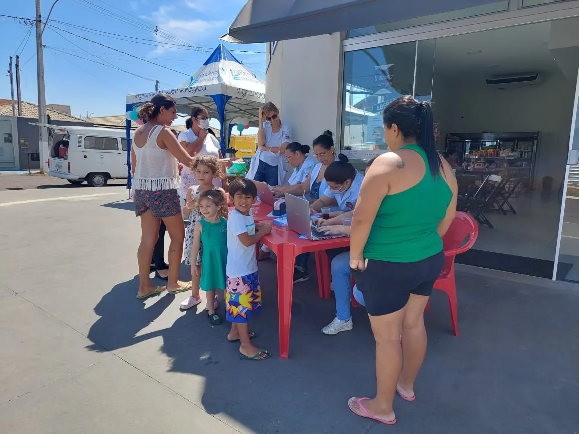 A ação aconteceu no bairro Vida Nova Pacaembu