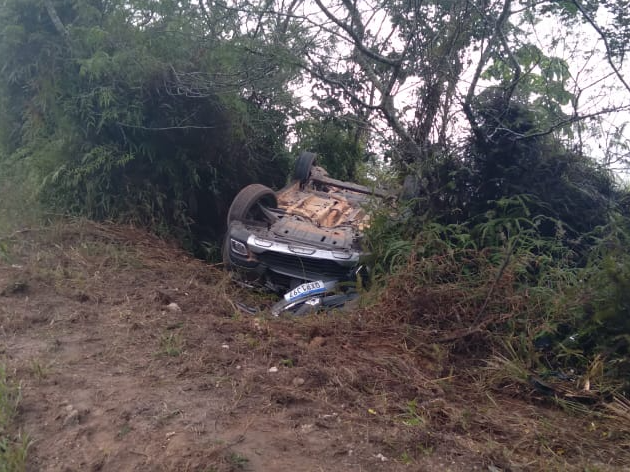 Acidente foi no KM 29 sentido Campos do Jordão  Marcelo Bueno