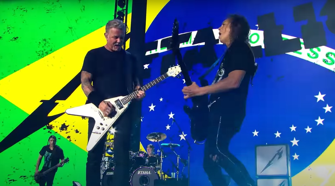 Metallica toca “Fight Fire with Fire” em Belo Horizonte