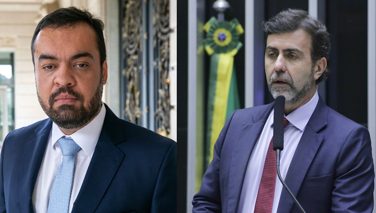 Marcelo Freixo e Cláudio Castro lideram disputa pelo governo do Estado Reprodução