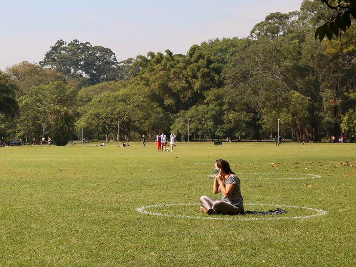 Parques de São Paulo terão horário ampliado quando a cidade atingir 80% da população vacinável. Foto: Rovena Rosa/Agência Brasil