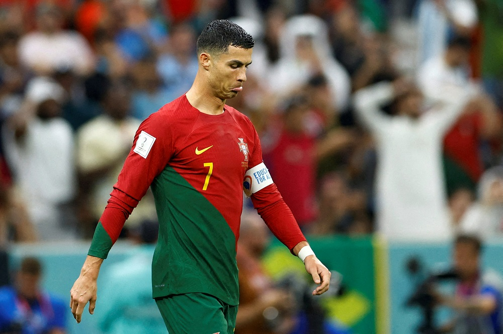 Cristiano Ronaldo negou acordo com o futebol árabe  REUTERS/Suhaib Salem 