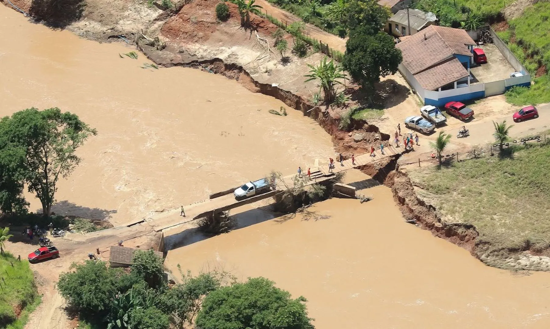 Enchente no estado da Bahia