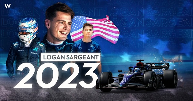 Equipe já havia anunciado que Logan Sargeant seria companheiro de Albon em 2023 Williams