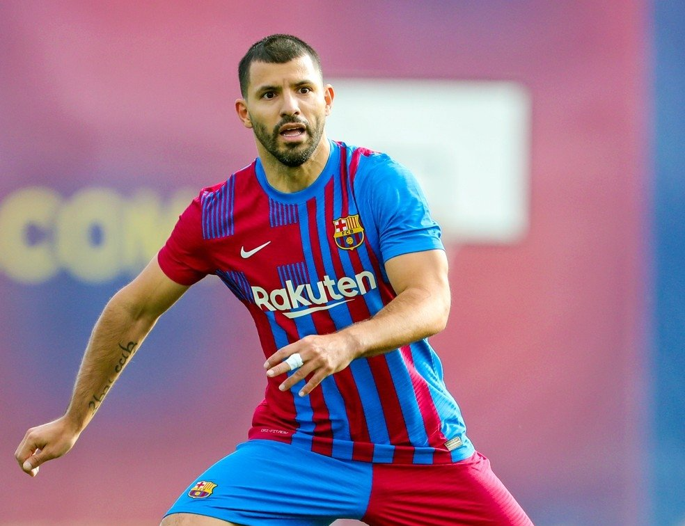 Atacante Sérgio Agüero Barcelona FC