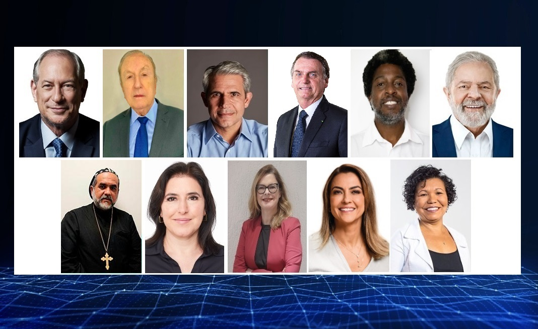 Veja a agenda dos candidatos à presidência Divulgação