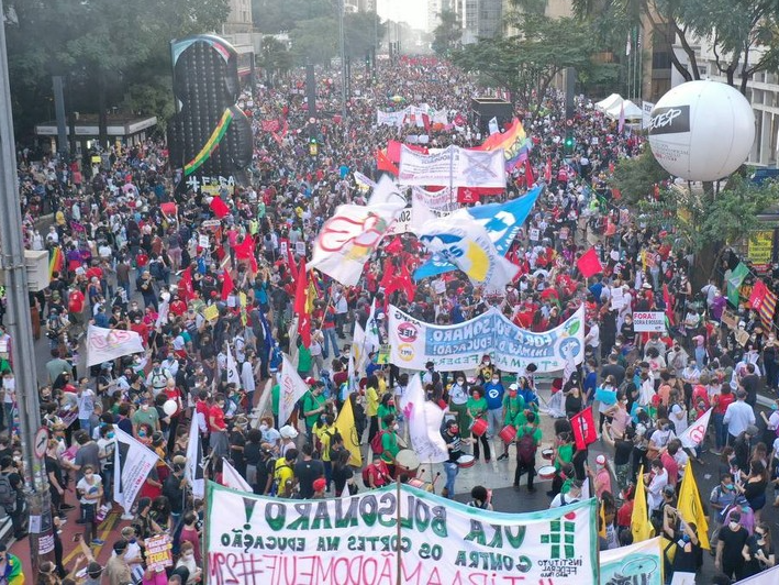 Para Reinaldo Azevedo, o bolsonarismo foi surpreendido pela força das manifestações Foto: Rawfilming/Acervo pessoal