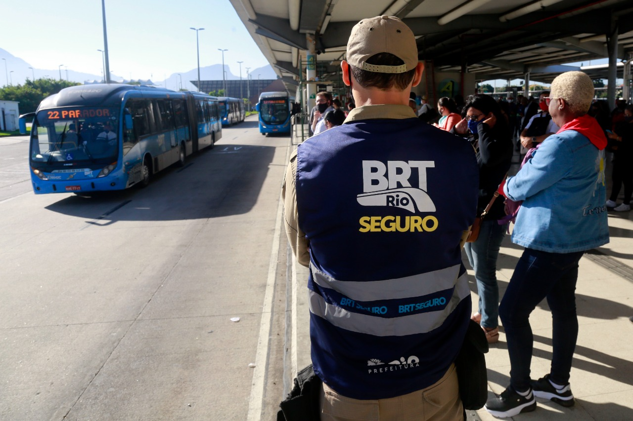 BRT Seguro é de responsabilidade da Secretaria de Ordem Pública  Marcos de Paula/Prefeitura do Rio