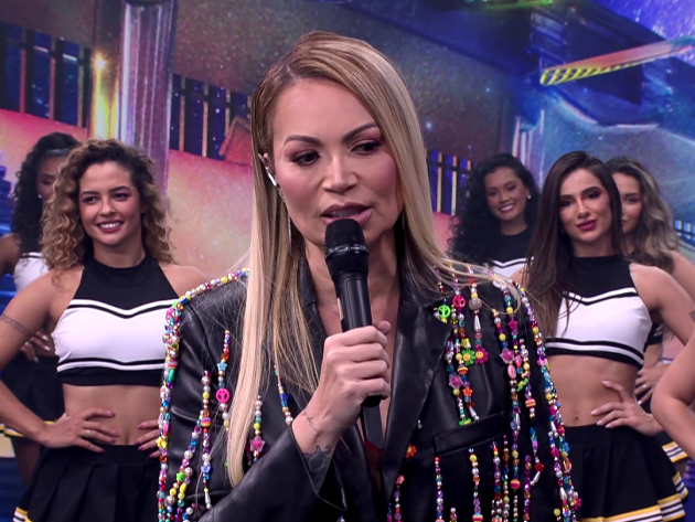 Solange Almeida fala sobre preconceito no piseiro Reprodução/Faustão Na Band