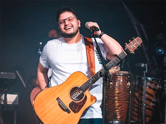 Maurílio faz dupla sertaneja com Luiza Adilson Cruz/Instagram