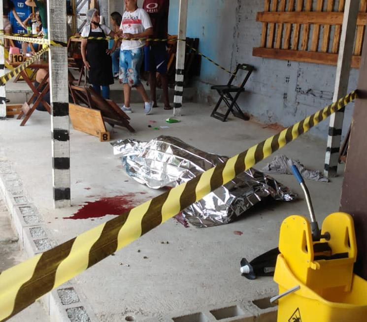 Comerciante é morto na rua Jangadeiro, no bairro Itatiaia  Reprodução