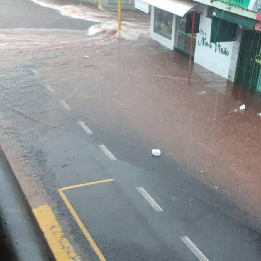 Chuva Forte Provoca Estragos Na Região Centro-Oeste Do Estado | Band Multi