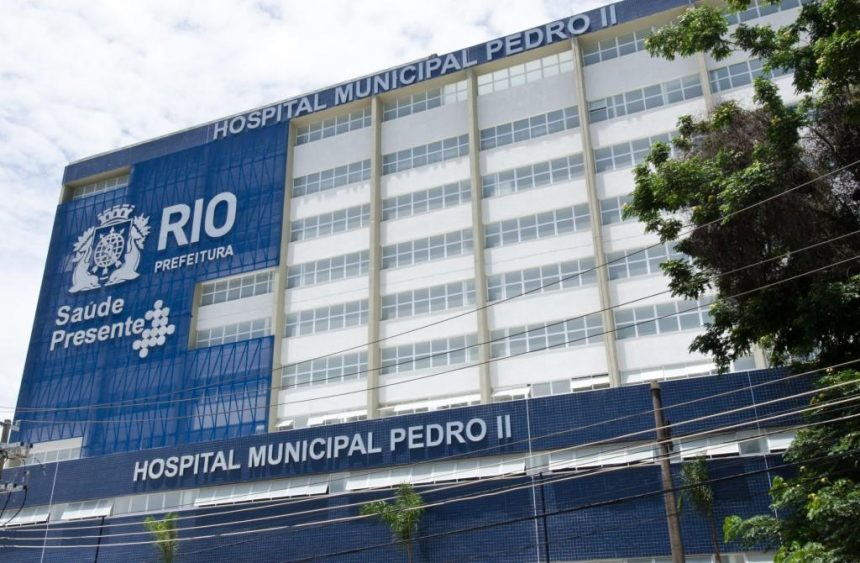 Menina foi encaminhada para o Hospital Municipal Pedro II, em Santa Cruz Reprodução/Prefeitura do Rio