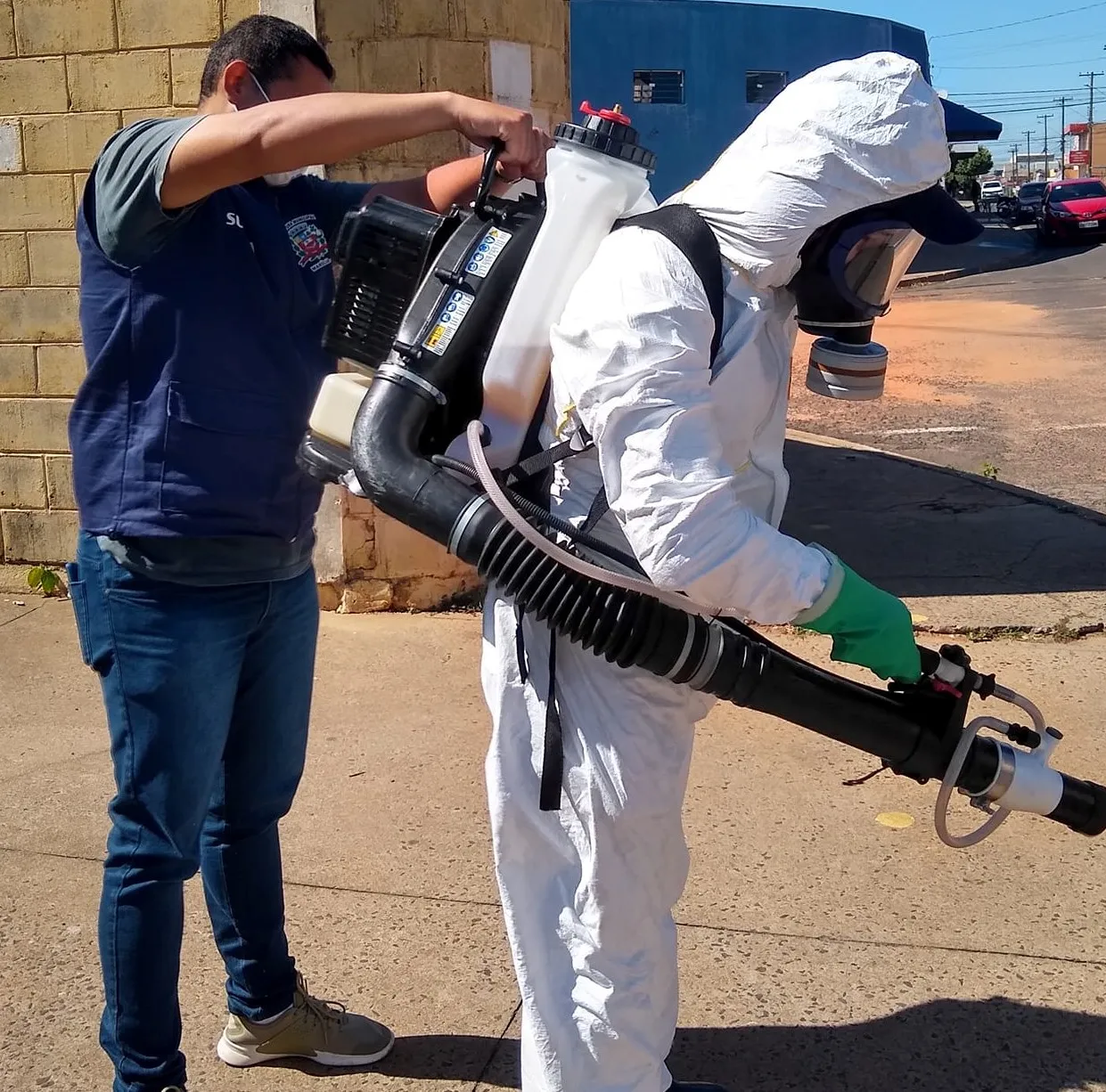 A ação aconteceu em 93 quadras 