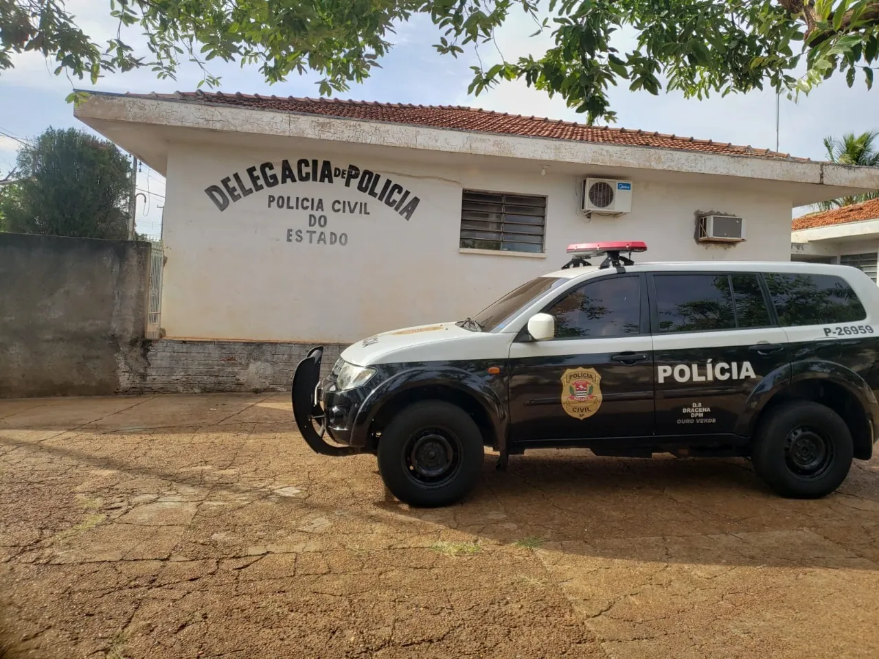 O suspeito foi abordado no bairro Paraíso