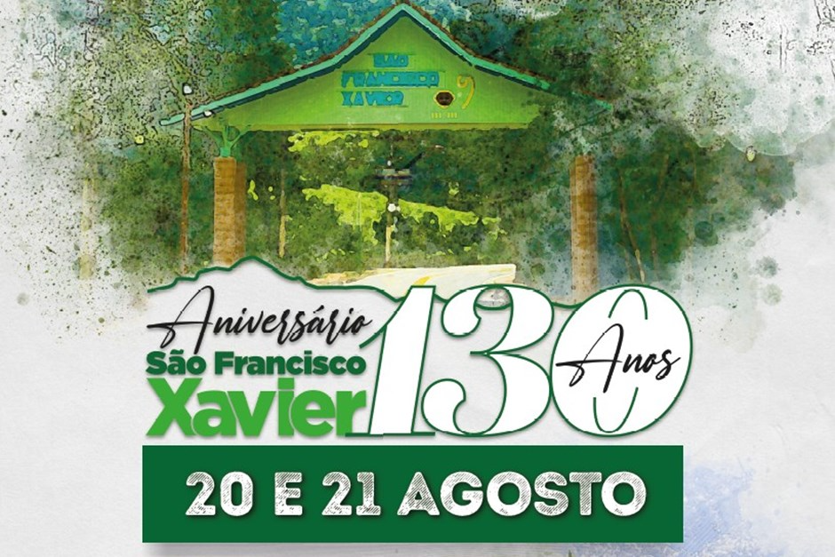 Aniversário de São Francisco Xavier tem programação festiva e cultural Reprodução/ Prefeitura de São José dos Campos