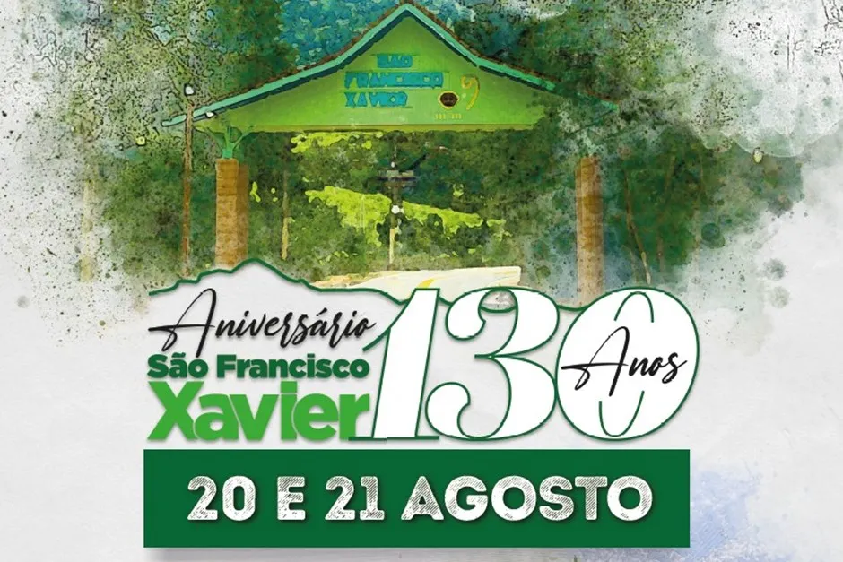 Aniversário de São Francisco Xavier tem programação festiva e cultural