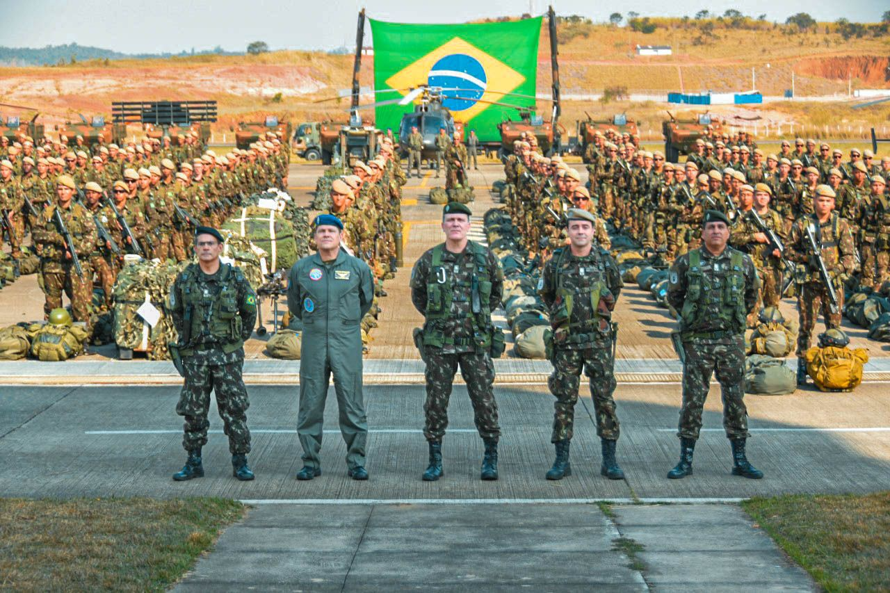 Treinamento ocorre anualmente e vai durar 10 dias Reprodução/ Exército Brasileiro