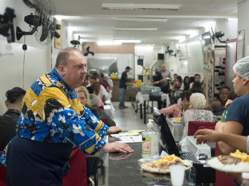 Erick Jacquin tenta salvar o restaurante Mamma Júlia do caos Carlos Reinis/Band